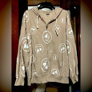 Smiley 😊 Zip Up Hoodie